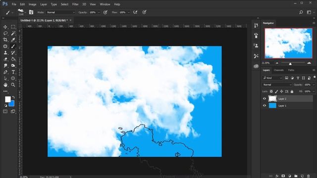 Creating Effective Clouds in Photoshop | MS Brushes смотреть онлайн