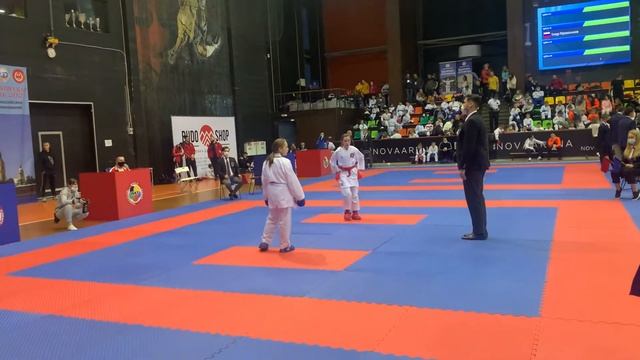 Петербургская осень кумите wkf девочки до 40 кг 10-11лет( Родина Софья -Следнева Анна )13.11.21 смотреть онлайн