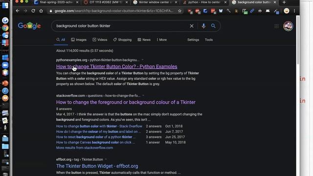 CIT1113#2062 Lecture X Graphical User Interface with tkinter смотреть онлайн