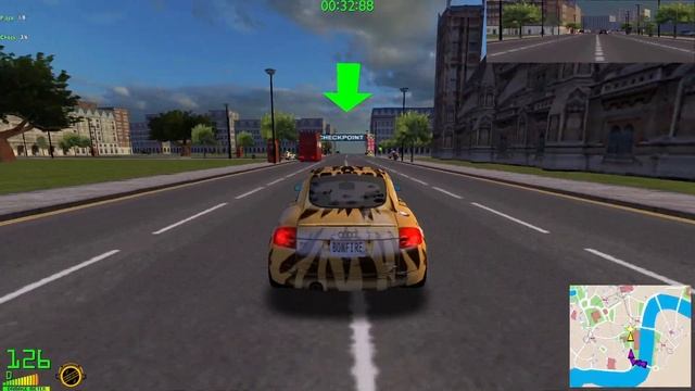 Midtown Madness 2 - Into the City - Imperial London Racepack Checkpoint[Amateur] смотреть онлайн