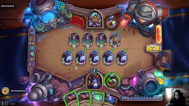 Hearthstone. Проект Бумного дня. Секретная лаборатория. Выживание. Переживите доктора Бума смотреть онлайн