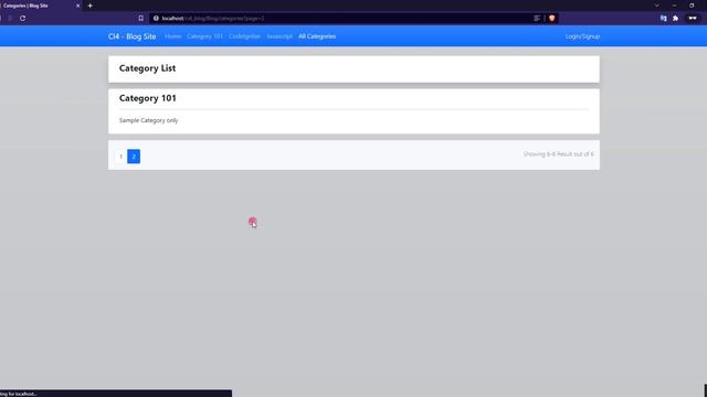 Blog Site in PHP using CodeIgniter 4 Framework DEMO смотреть онлайн