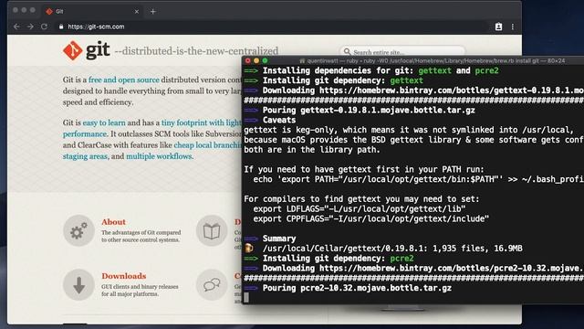 Installing git - How to setup a local dev environment tutorial 2 смотреть онлайн
