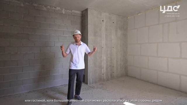 Обзор семейной 3-комнатной (евро) квартиры 65,73 м² в ЦДС «Новые Горизонты», уч. 2 смотреть онлайн