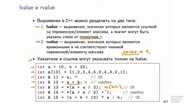 Программирование на языке C++ - 64 урок. Ссылки смотреть онлайн