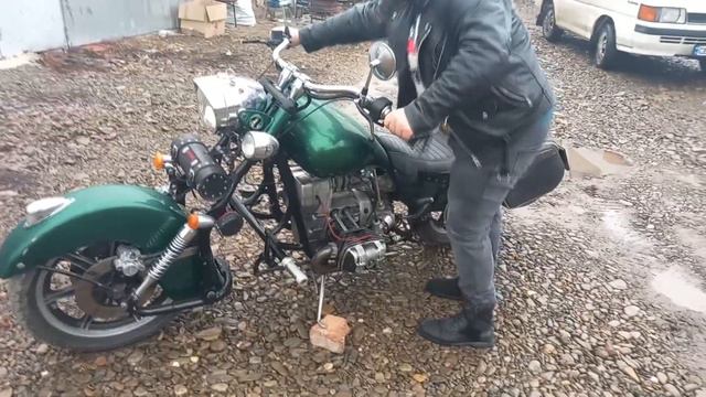 #CUSTOM DNEPR CHOPPER + ORIGINAL K750 | #КАСТОМ ДНЕПР ЧОППЕР + ОРИГИНАЛ К750 | Очумелые ручки #2 смотреть онлайн