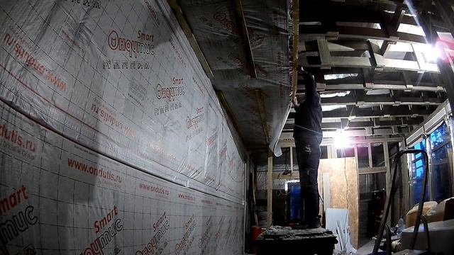 Утепление кровли эковатой своими руками. Простое решение сложного вопроса по утеплению. смотреть онлайн