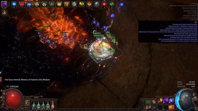 3.20 Impending Doom 87%IIQ Uber Searing Exarch смотреть онлайн