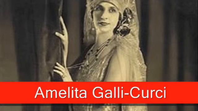 Amelita Galli-Curci: Bishop, 'Lo here the gentle lark' смотреть онлайн