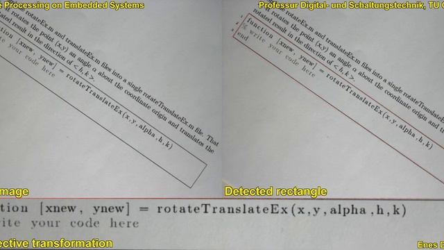 Document scanner - perspective transformation of the rectangle in the image смотреть онлайн