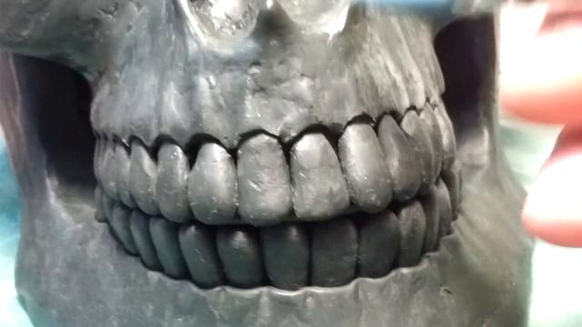 Modeling of plasticine skull - Пластилиновый череп смотреть онлайн