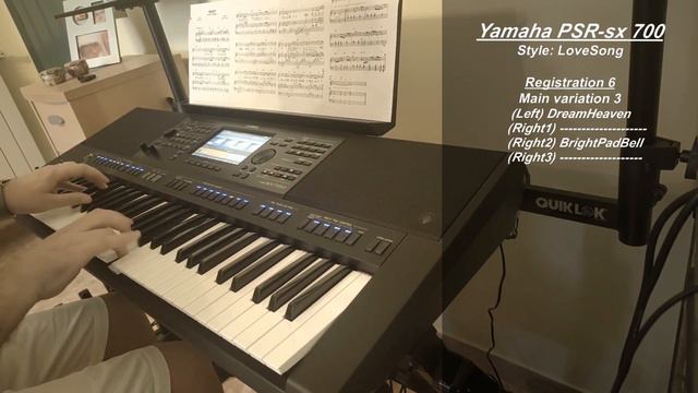 Reality, La Boum (Il tempo delle mele) soundtrack - Ferdinando Montecuollo on Yamaha PSR-sx 700 смотреть онлайн
