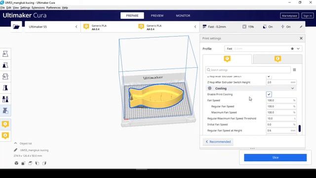CARA MEMBUAT G-CODE MENGGUNAKAN ULTIMAKER CURA смотреть онлайн
