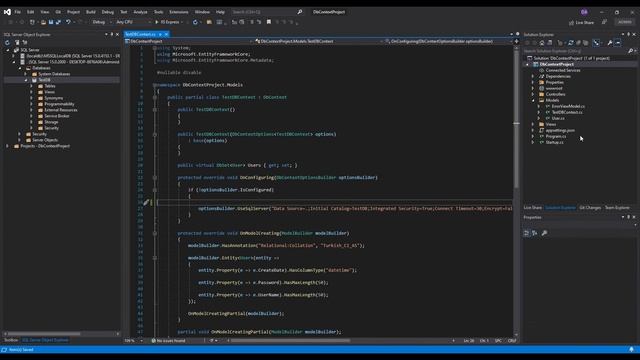 Asp.Net Core Entity Framework Core and Scaffold-DbContext Tutorial смотреть онлайн