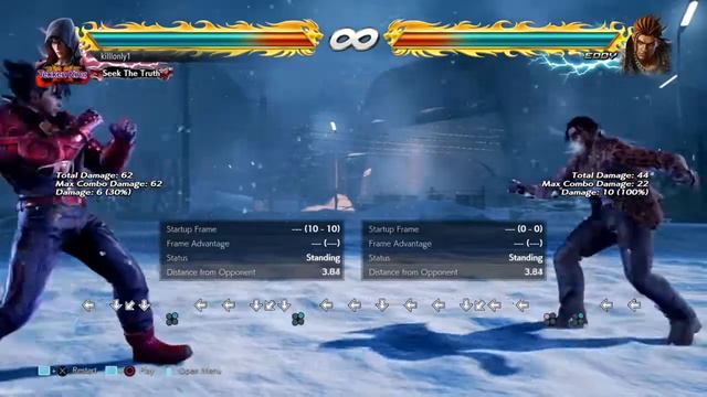 TEKKEN 7 JIN HIDDEN F4 BUFFS