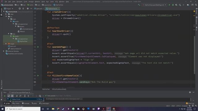 Kotlin | Selenium Quick WebElement Refactor #01 смотреть онлайн