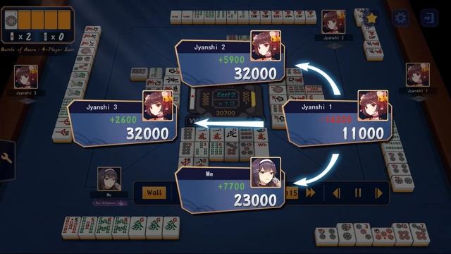 Mahjong Soul - Triple Ron (18+) смотреть онлайн