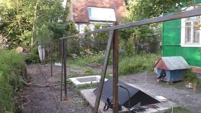 Как сделать НАДЕЖНЫЙ Забор ПОЛНОЕ ВИДЕО 