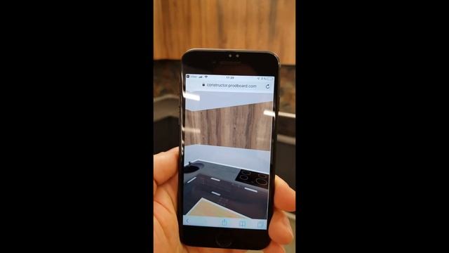 З-Д проект кухни на телефоне смотреть онлайн