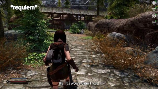Camping In The Wilds: Modded Skyrim Frostfall Part 1 смотреть онлайн
