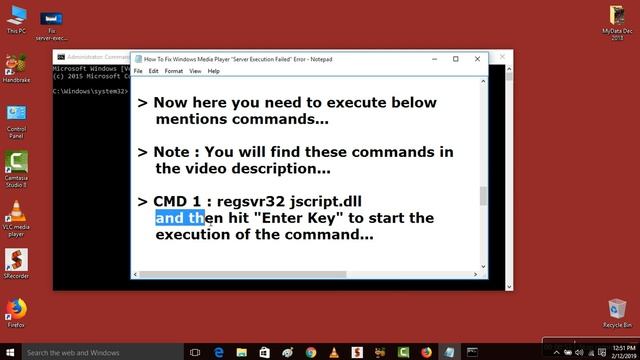 How To Fix Windows Media Player “Server Execution Failed” Error On Windows 10/8/7 | Simple Tutorial смотреть онлайн