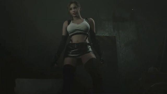 Resident Evil 2 Remake Claire Tifa Ryona смотреть онлайн