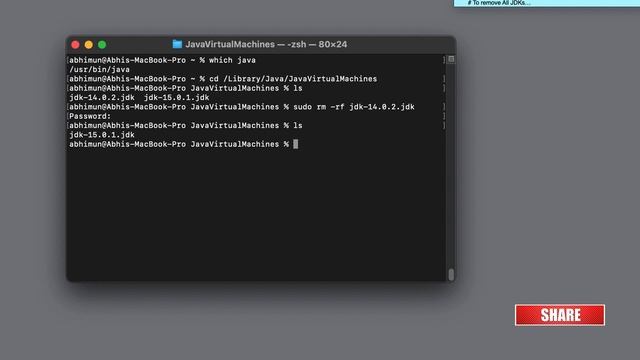 How to uninstall Java on Mac | Remove Java / JDK completely from macOS | Step by Step guide (2021) смотреть онлайн
