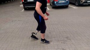 Бегаем и ходим на протезе голени.