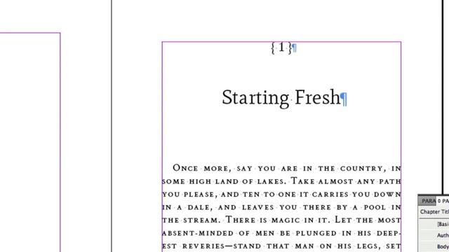 Adobe InDesign Book Template Walkthrough смотреть онлайн