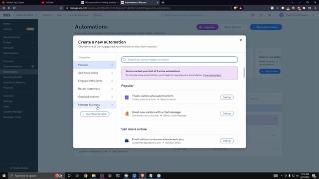 How To Setup Zapier Wix Automations (2022) - Wix Website Creator Integration смотреть онлайн
