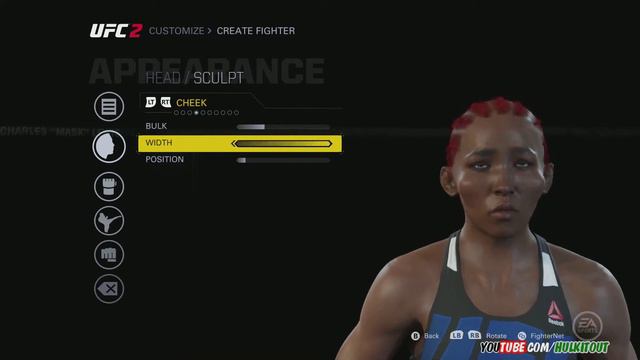 Create A Female Fighter Options EA Sports UFC 2 смотреть онлайн