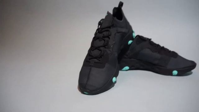 Nike React Element 55 Black Aurora Green BQ6166-004 смотреть онлайн