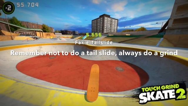 How To Do A Fakie Grind To A Switch Pop Shuvit(Full Tutorial) | Touchgrind Skate 2