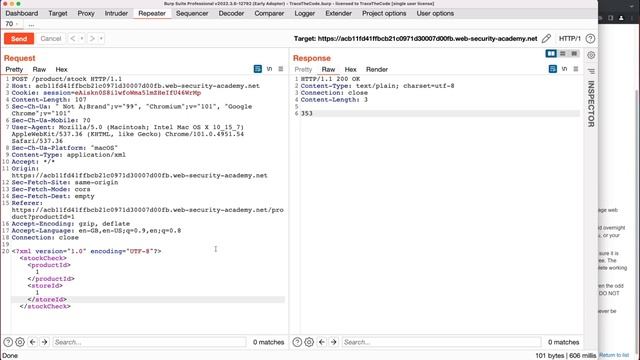 Exploit XXE to Perform SSRF Attack смотреть онлайн