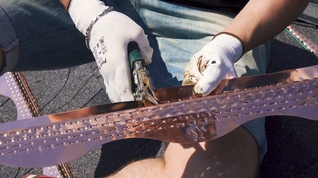 Монтаж медной планки СтопМОСС смотреть онлайн