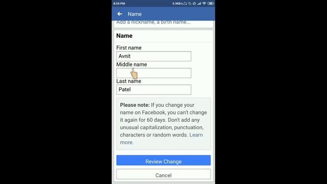 Facebook par apna naam kaise change kare || How to Change Your Name on Facebook || By Avnit zone смотреть онлайн