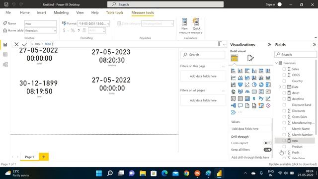 DATE Functions in POWER BI смотреть онлайн