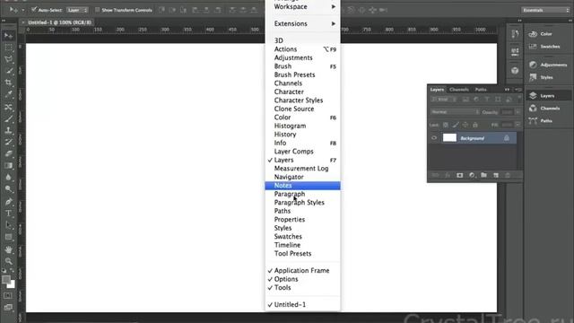 Adobe Photoshop :: Организация рабочего пространства смотреть онлайн