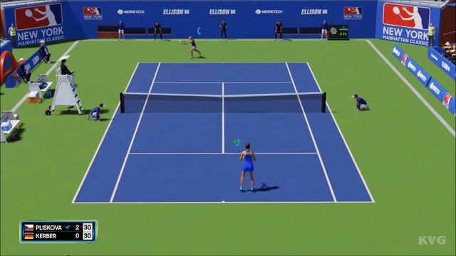 AO Tennis 2 - Gameplay (PC HD) [1080p60FPS] смотреть онлайн