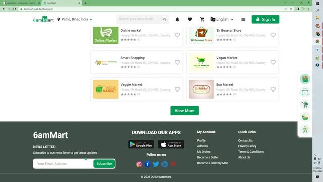 6amMart - Multivendor Food, Grocery, eCommerce, Parcel, Pharmacy delivery app Source Code Download смотреть онлайн