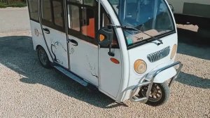 Электрорикша или трицикл из китая, обзорчик.