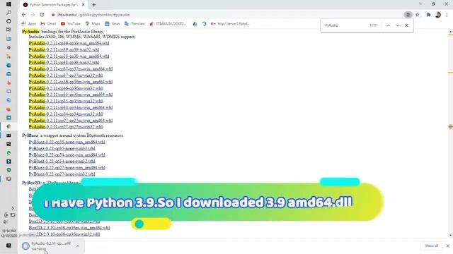 How to Fix PyAudio Error in Python|During Coding in PyCharm|Made by Adib|#python3.9|AAA Vlogs смотреть онлайн