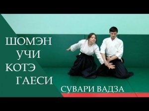 Шомэн учи - котэ гаеси (сувари вадза)