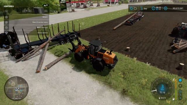 What is the best log length for selling - Farming Simulator 22 смотреть онлайн