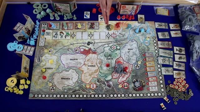 Board Game Review and Gameplay Demo: Rising Sun смотреть онлайн
