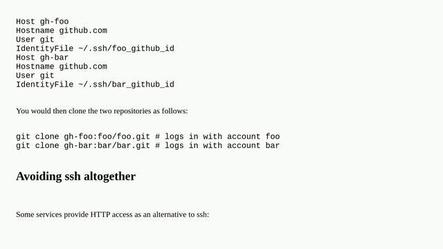 How do I provide a username and password when running "git clone git@remote.git"? смотреть онлайн