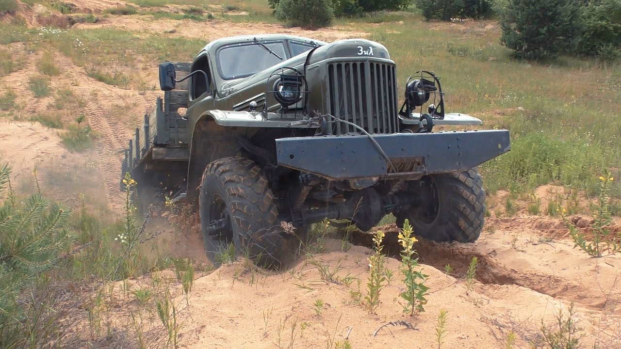 ЗиЛ-157 показал характер на бездорожье!!! Такого не ожидал никто!!! смотреть онлайн