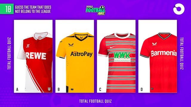 GUESS THE TEAM THAT IS NOT FROM THE LEAGUE UPDATED 2022 | TFQ QUIZ FOOTBALL 2022 смотреть онлайн