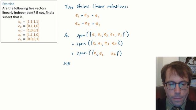 2.5 Linear algebra, and estimation for linear models смотреть онлайн