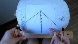 Насновка | Как плести овальную насновку?